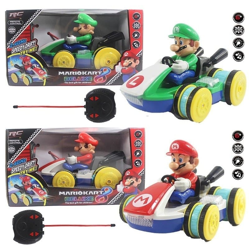 Voiture télécommandée Super Mario