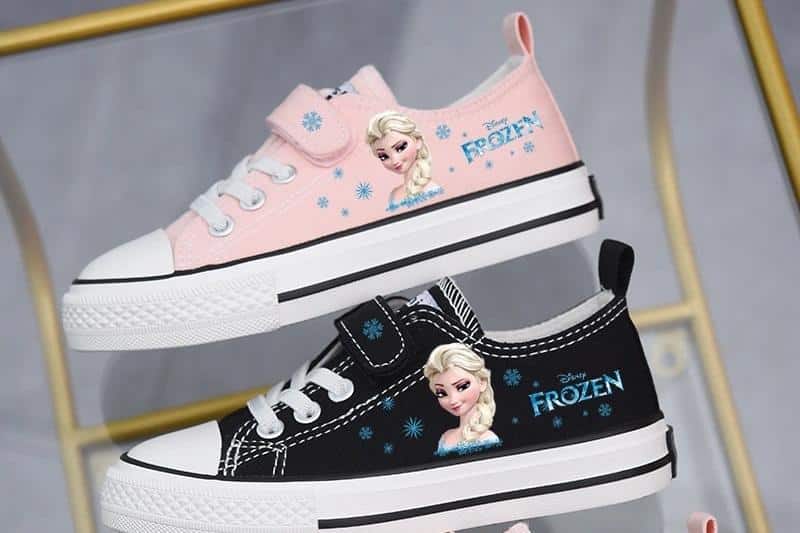 Chaussures de princesse la reine des neiges pour enfants