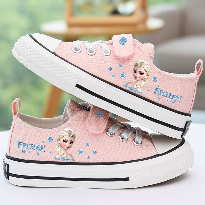 Chaussures de princesse la reine des neiges pour enfants – Image 2
