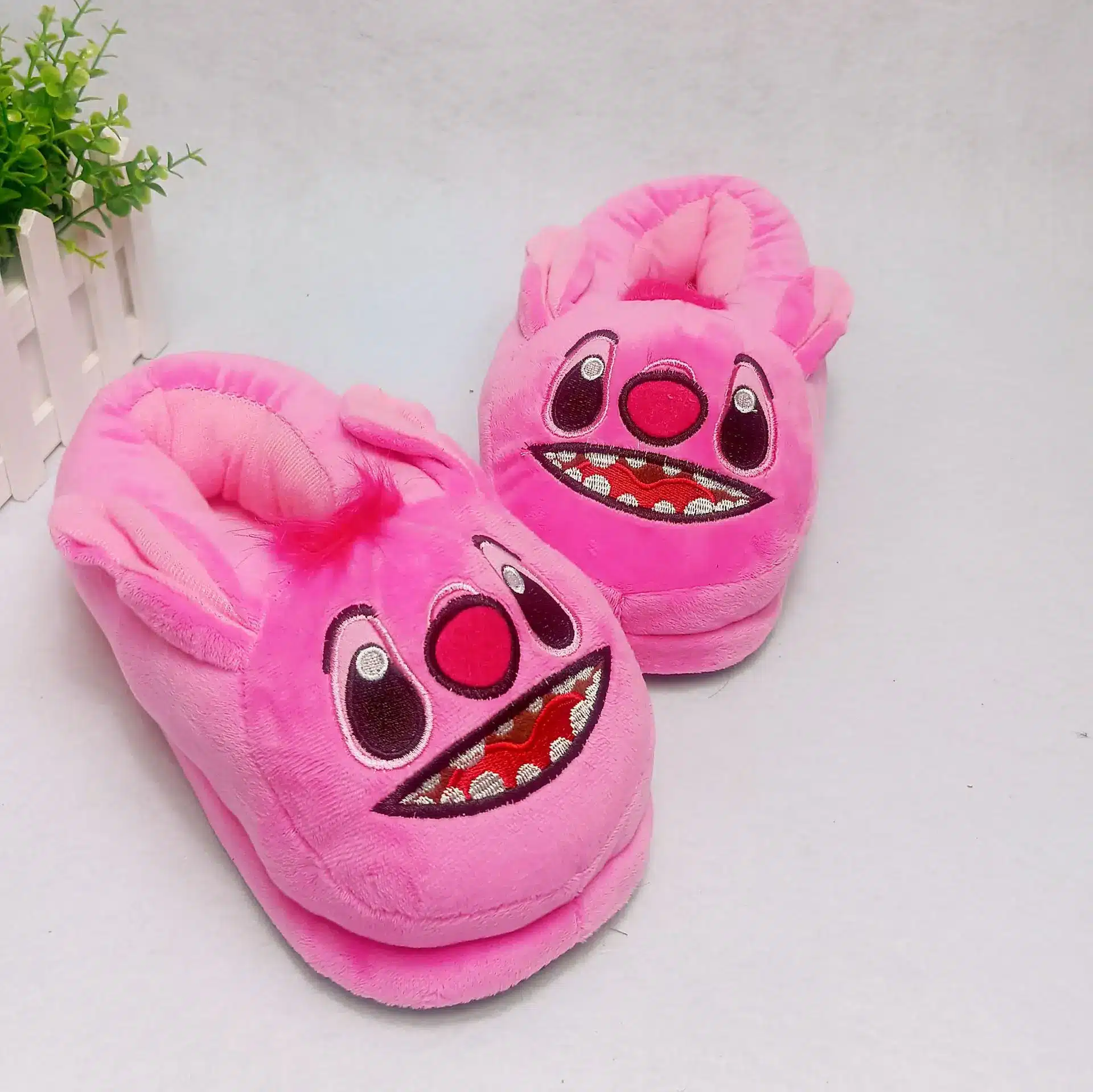 Pantoufle Stitch Rose