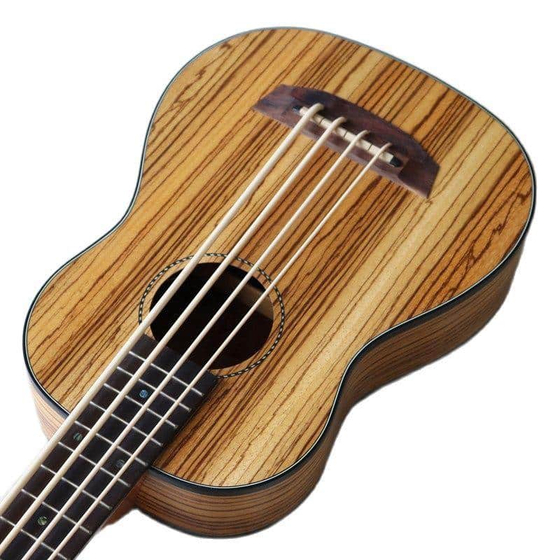 Guitare 4 cordes en bois pour enfant – Image 4