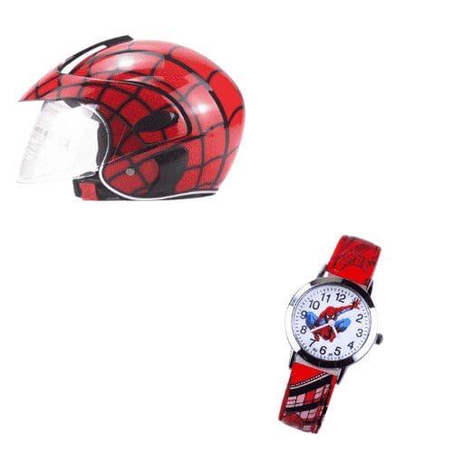 Pack casque + montre Spiderman